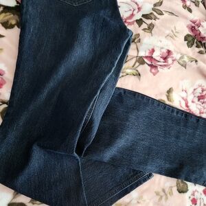 Charter Club Dark Blue Straight Leg Jeans